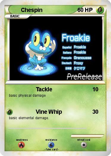 Pokemon Chespin