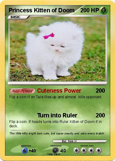 Pokemon Princess Kitten of Doom