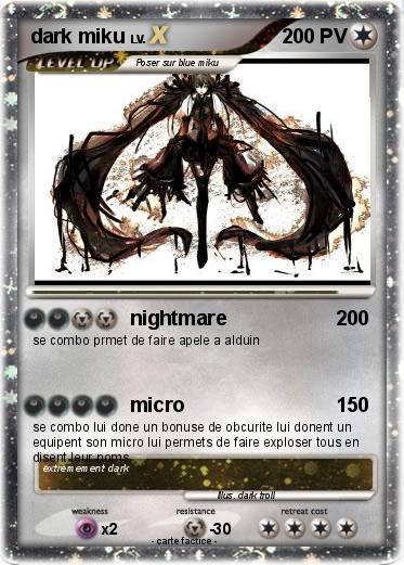 Pokemon dark miku