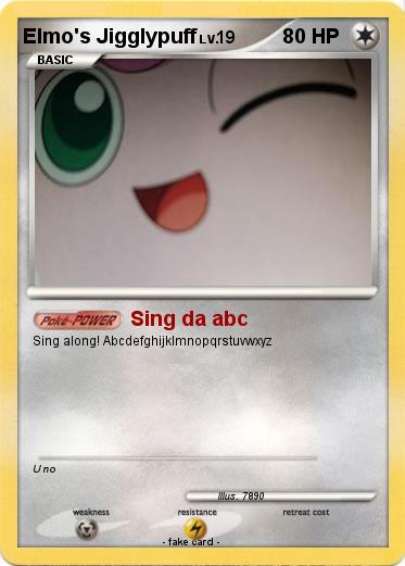 Pokemon Elmo's Jigglypuff