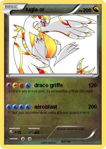 Pokemon lugia or
