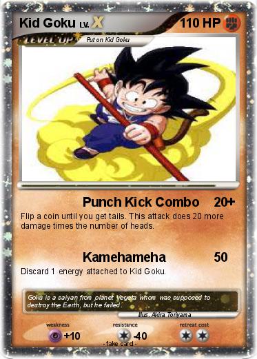 Pokemon Kid Goku