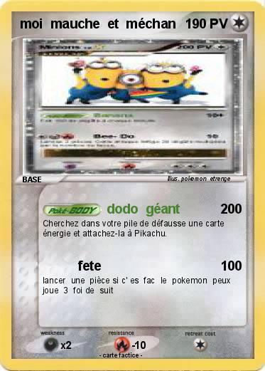 Pokemon moi  mauche  et  méchan