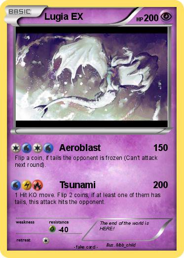 Pokemon Lugia EX