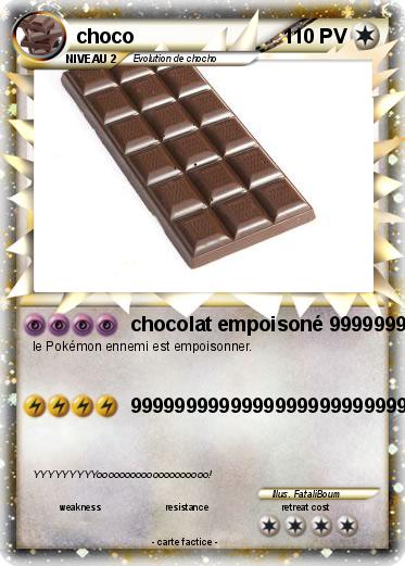 Pokemon choco
