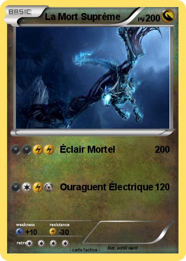 Pokemon La Mort Suprème