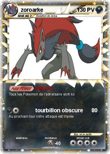 Pokemon zoroarke