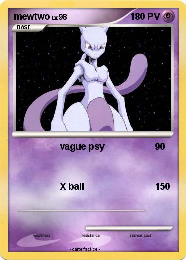 Pokemon mewtwo