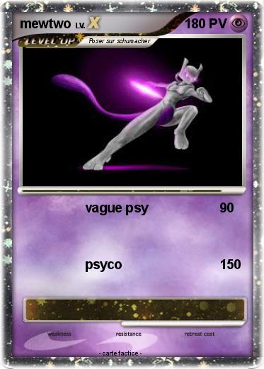 Pokemon mewtwo