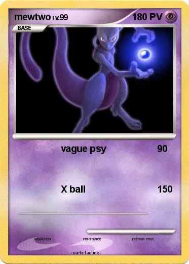 Pokemon mewtwo