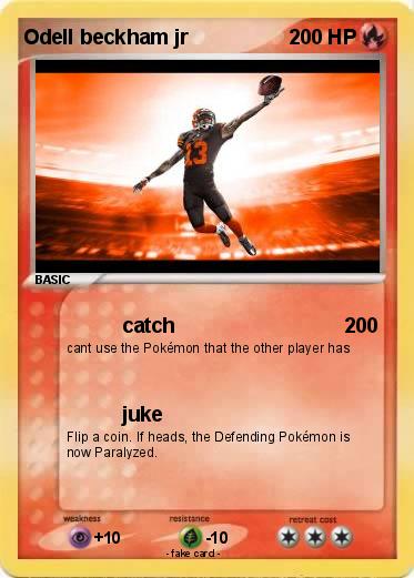 Pokemon Odell beckham jr
