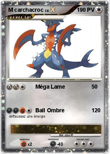 Pokemon M carchacroc