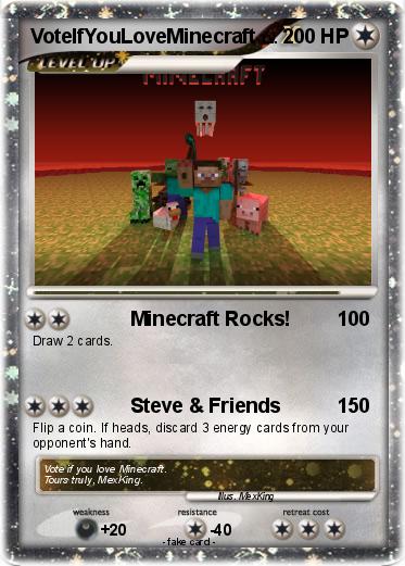 Pokemon VoteIfYouLoveMinecraft