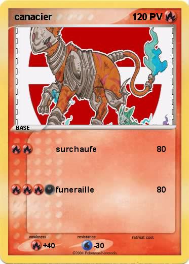 Pokemon canacier