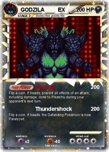 Pokemon GODZILA         EX