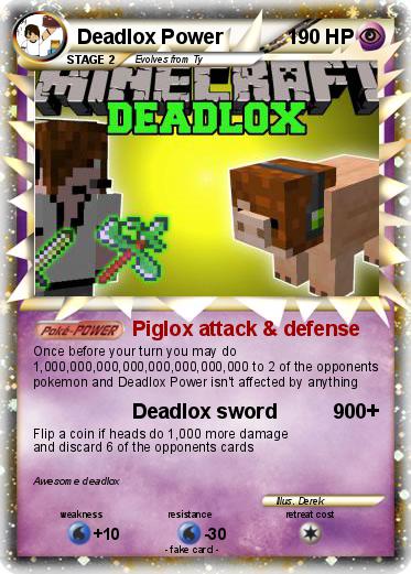 Pokemon Deadlox Power