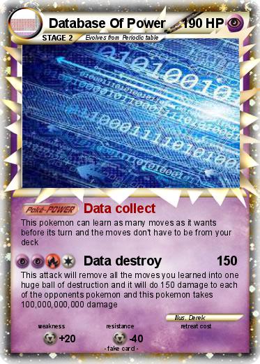 Pokemon Database Of Power