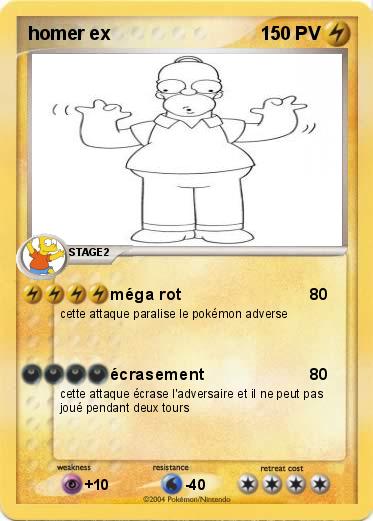 Pokemon homer ex