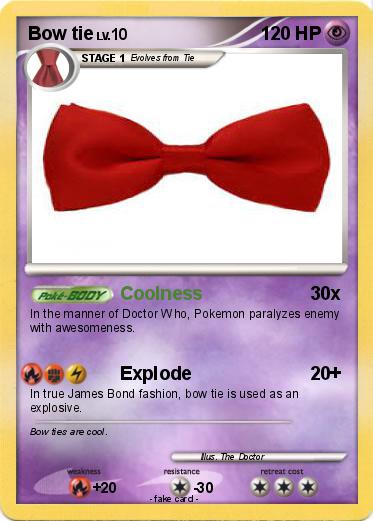 Pokemon Bow tie
