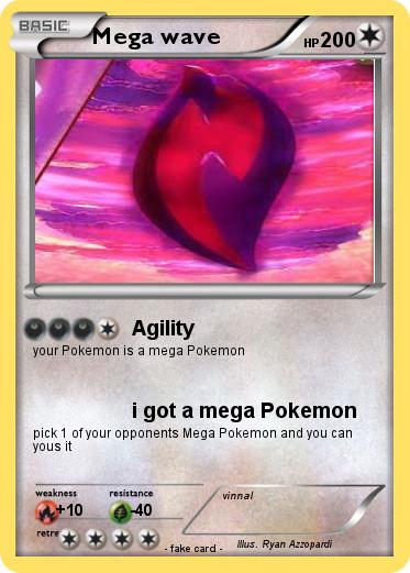 Pokemon Mega wave