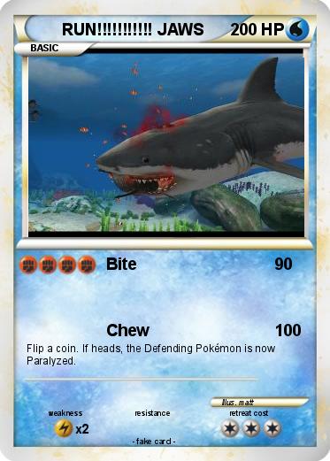Pokemon RUN!!!!!!!!!!! JAWS