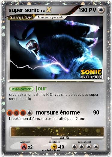 Pokemon super sonic
