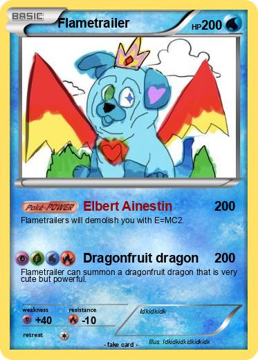 Pokemon Flametrailer