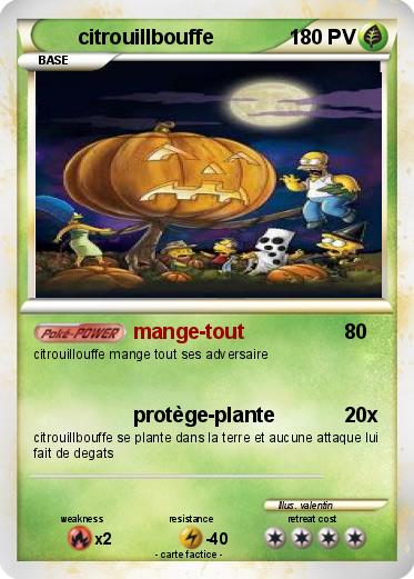 Pokemon citrouillbouffe