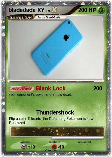 Pokemon bladedade XY