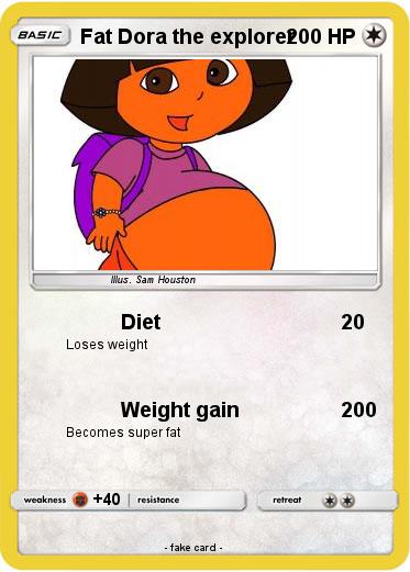 Pokemon Fat Dora the explorer