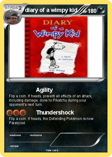 Pokemon diary of a wimpy kid