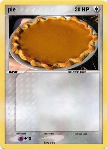 Pokemon pie
