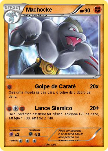 Pokemon Machocke