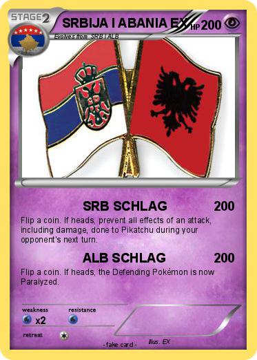 Pokemon SRBIJA I ABANIA EX