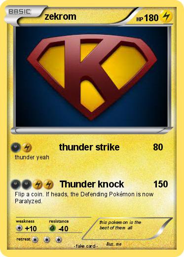 Pokemon zekrom