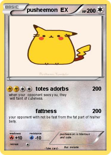 Pokemon pusheemon  EX