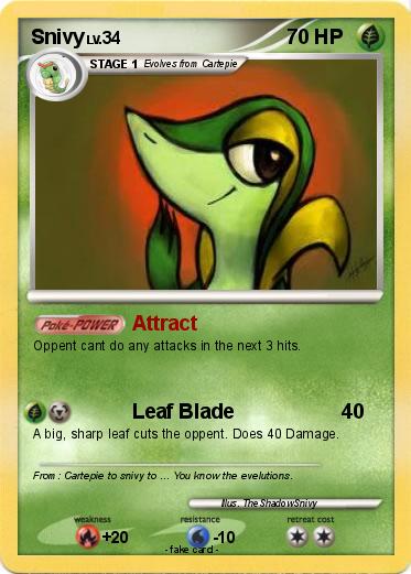 Pokemon Snivy