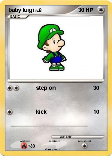 Pokemon baby luigi