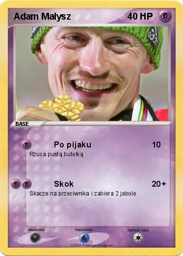Pokemon Adam Małysz