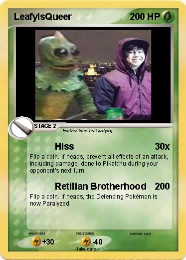 Pokemon LeafyIsQueer
