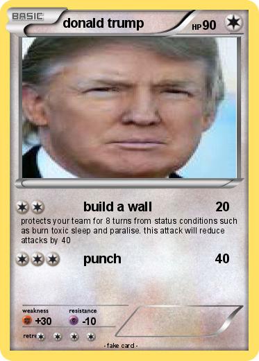 Pokemon donald trump