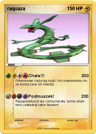 Pokemon raquaza