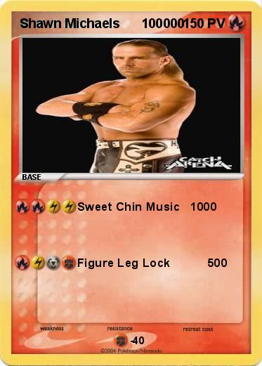 Pokemon Shawn Michaels      100000