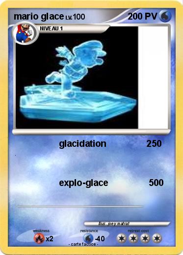 Pokemon mario glace