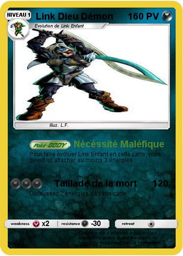 Pokemon Link Dieu Démon