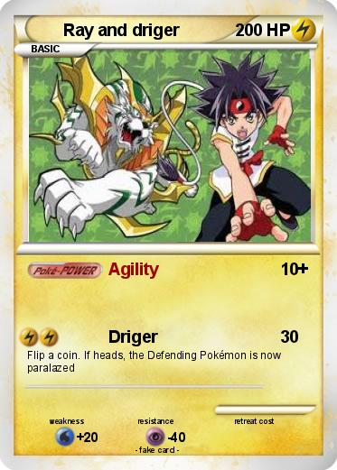 Pokemon Ray and driger