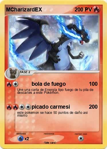 Pokemon MCharizardEX