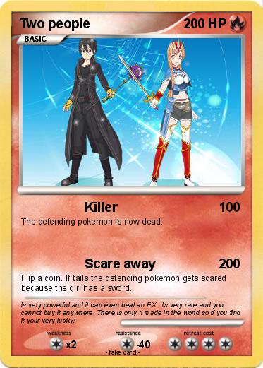 Pokemon Two people