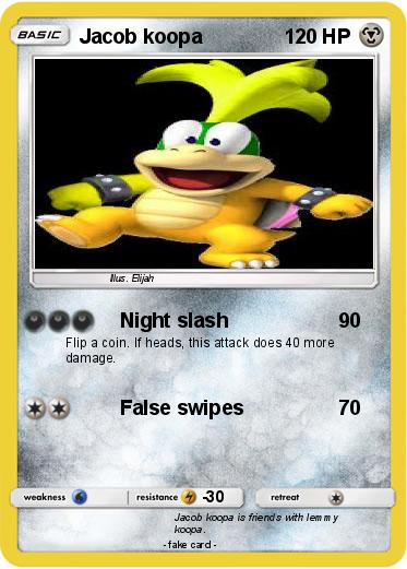 Pokemon Jacob koopa