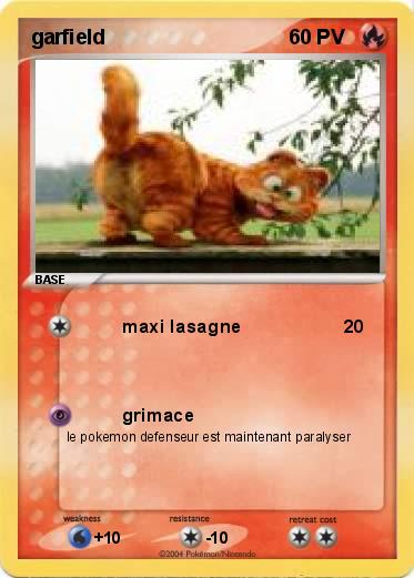 Pokemon garfield